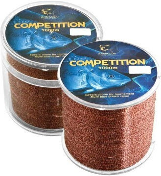 Baracuda Competition Nylon Monofilament 1000 M Brown