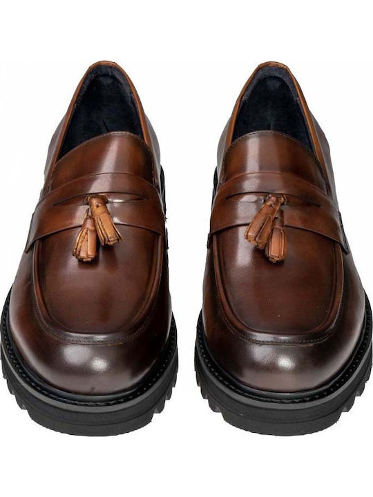 Ανδρικά Loafers σε Ταμπά Χρώμα