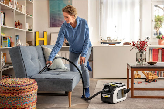 Karcher SE 3-18 Compact Home Rechargeable Vacuum Wet / Dry Without Charger and Battery with Plastic Bin 2.9lt