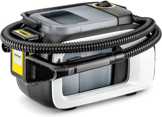 Karcher SE 3-18 Compact Home Battery Rechargeable Vacuum Wet / Dry Without Charger and Battery with Plastic Bin 0.5lt