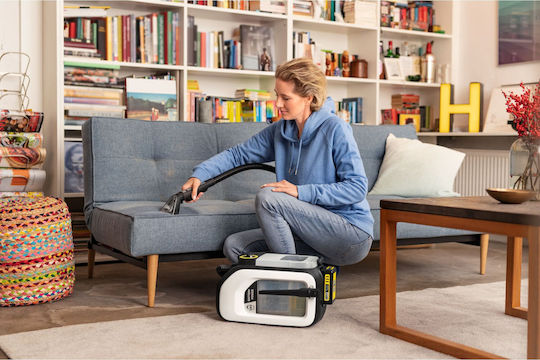 Karcher SE 3-18 Compact Home Rechargeable Vacuum Wet / Dry Without Charger and Battery with Plastic Bin 2.9lt
