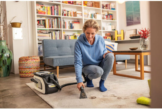 Karcher SE 3-18 Compact Home Rechargeable Vacuum Wet / Dry Without Charger and Battery with Plastic Bin 2.9lt