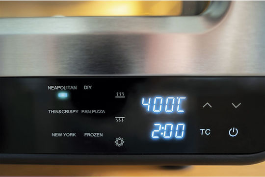 Unold Παρασκευαστής Πίτσας 1700W με Χωρητικότητα 9.7lt Γκρι