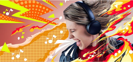 Panasonic Безжични / Жични On Ear Слушалки с 72 часа Работа Черни