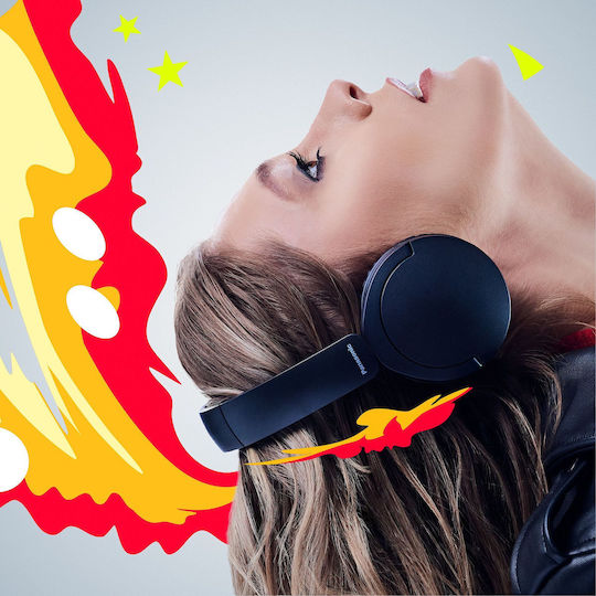 Panasonic Безжични / Жични On Ear Слушалки с 72 часа Работа Черни
