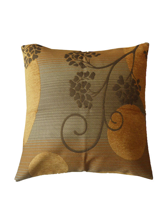 Carven Față de Pernă Auriu 2 Buc 45x45 cm