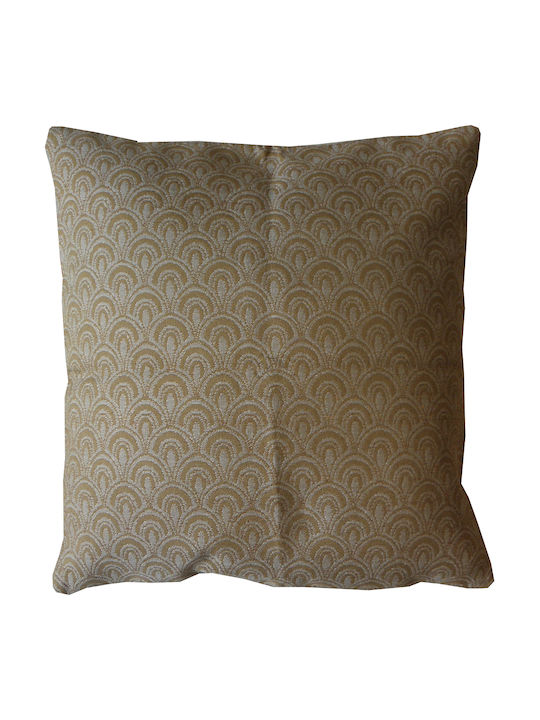 Carven Față De Pernă Decorative Terracota 2 Buc 45x45 Cm