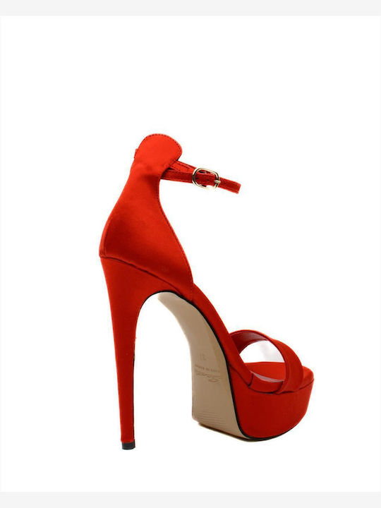Sandalen Rot