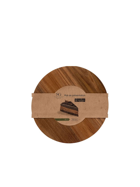 Secret de Gourmet Wooden Serving Platter 30x30x4.5cm