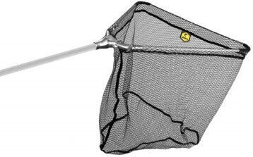 Metal Tail Landing Net Delphin Eco Mesh 2 Sections 60 X 60 Cm