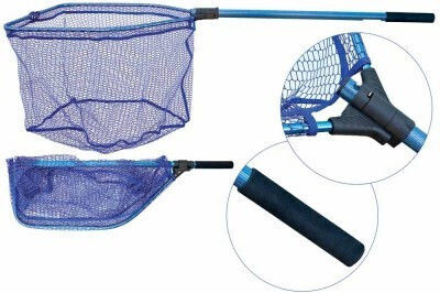 Teleskop-Kescher Großer Fisch Baracuda Fzs-6050 Gesamtlänge 1,4 m Öffnung 0,5 m