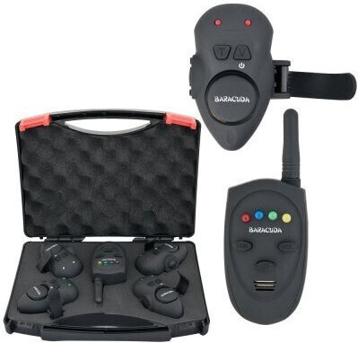 Wireless Alarm Set Baracuda Sg-v1 + Receiver 4 Pcs Set Black