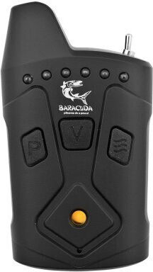 Set Alerte Vibrații Wireless Baracuda Rf5618 4 Bucăți Receptor Negru
