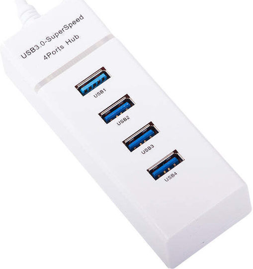 Usb Hub 4 Usb 3.0 Ports Transfer Speed Up To 5gbps
