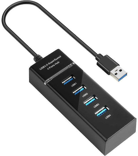 Usb Hub 4 Usb 3.0 Ports Transfer Speed Up To 5gbps