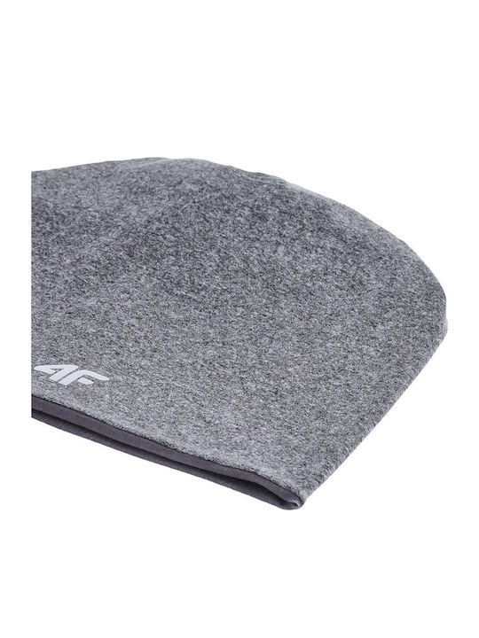 Functional Beanie Γυναικείος Σκούφος Πλεκτός σε Γκρι χρώμα