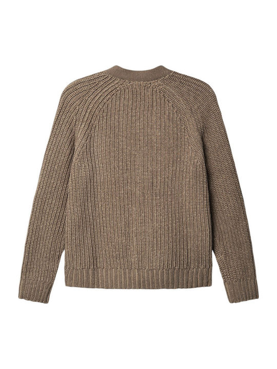 Ανδρική Ζακέτα Πλεκτή Beige
