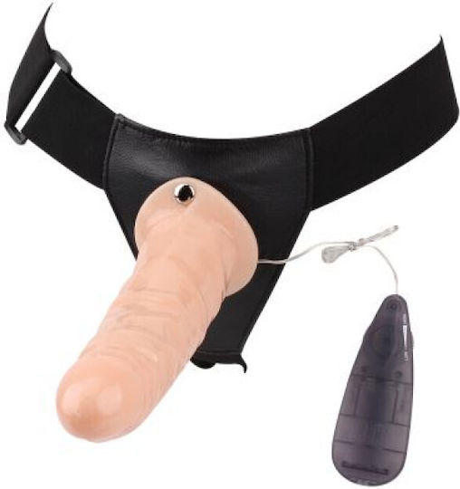 Chisa Novelties Basic Harness με Dildo στο χρώμα του δέρματος