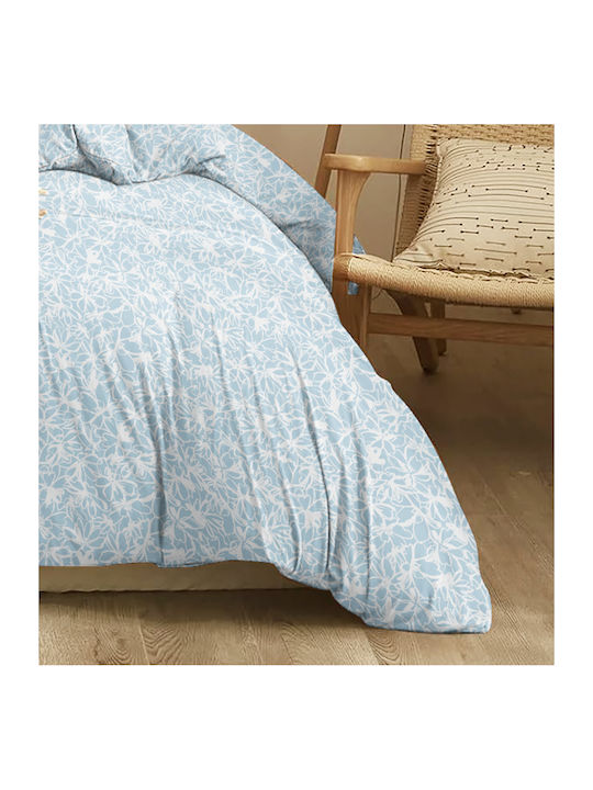 Cokitex Duvet Cover Double 200x245 Marta Jasmine Blue