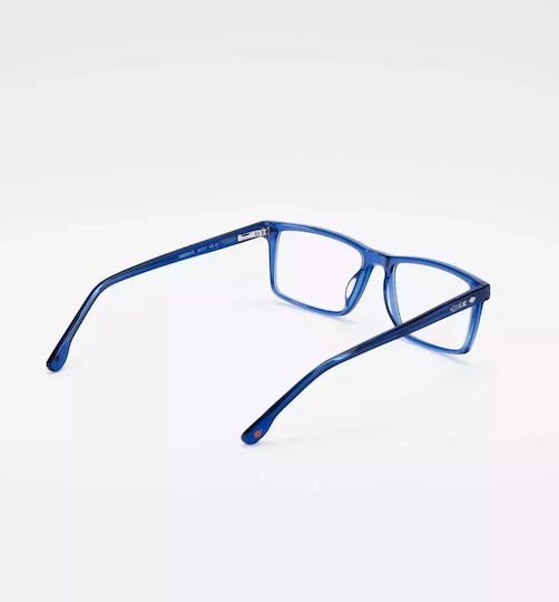 Cosselie Männer Acetat Brillengestell Blau 1802203142