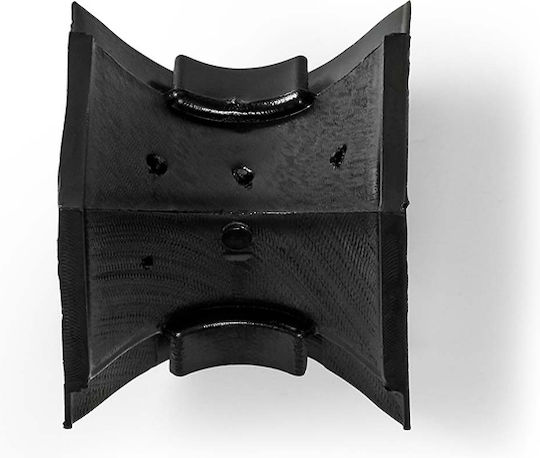 Nedis 233-2390 Προστατευτικό Καλωδίων Management Duct Corner Μαύρο CMDT4510BK 1τμχ