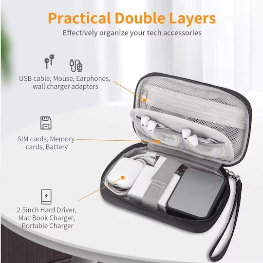 Smart Travel 19x12x3,5εκ Червен 1бр