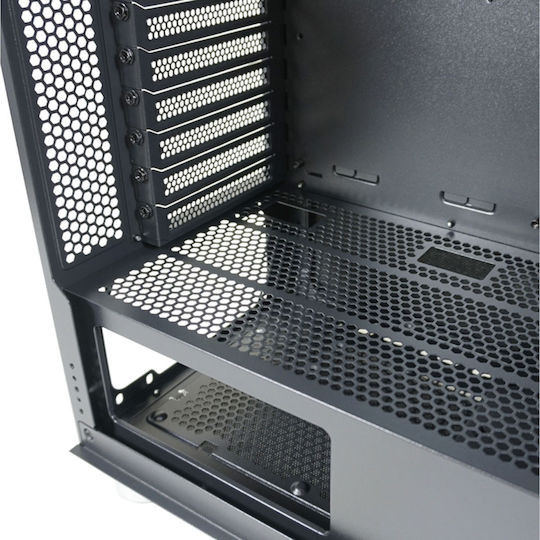 LC-Power 8000B - sound-insulated Midi Tower Κουτί Υπολογιστή Μαύρο