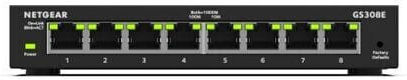 NetGear Unmanaged L2 Switch with 8 Gigabit (1Gbps) Ethernet Ports