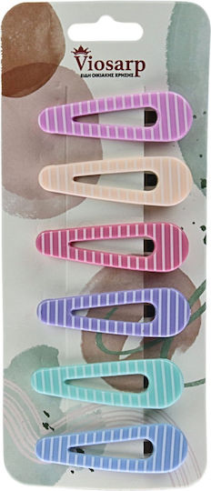 Viosarp 6pcs Multicolour Hair Pin