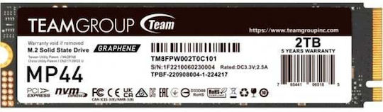 TeamGroup T-Force Cardea Z44A5 SSD 2TB M.2 NVMe PCI Express 4.0