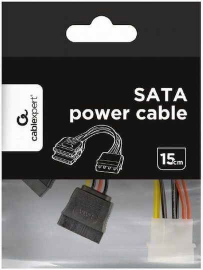 Cablexpert Stromkabel Molex zu 2 X Sata Gm-psy