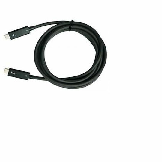 QNap Thunderbolt 3 Kabel Schwarz 2m (CAB-TBT320M-40G-LINT)