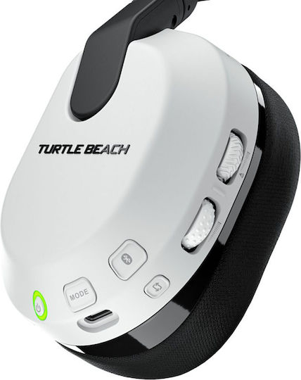 Turtle Beach Stealth 600 Ασύρματο Over Ear Gaming Headset με σύνδεση Bluetooth / USB Λευκό for PC / XBOX
