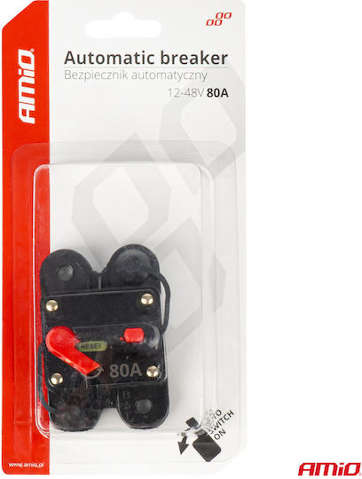 Circuit Breaker Switch 12 24 36 48v 80a Amio 1 Pc