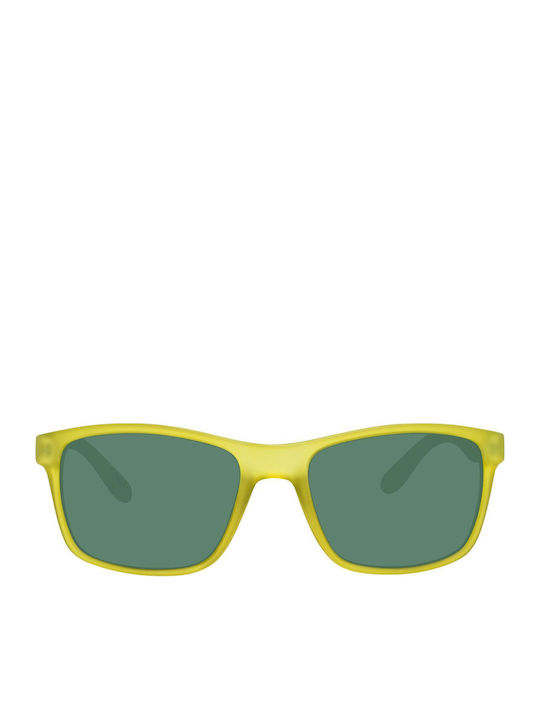 Skechers Men's Sunglasses with Yellow Plastic Frame and Green Lens SE6049 94N