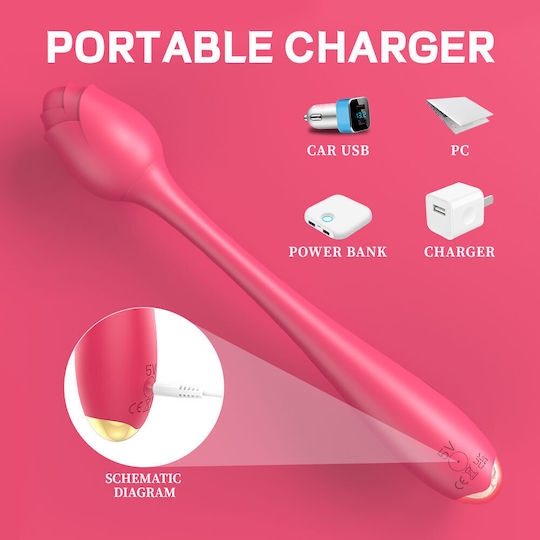 Passion Labs Δονητής G-Spot 22cm Ροζ