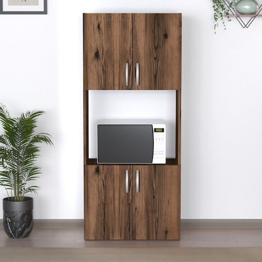 Armado Kitchen Column Smoked Walnut 60x32x140cm