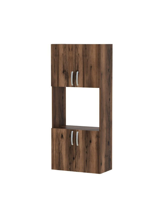 Armado Kitchen Column Smoked Walnut 60x32x140cm