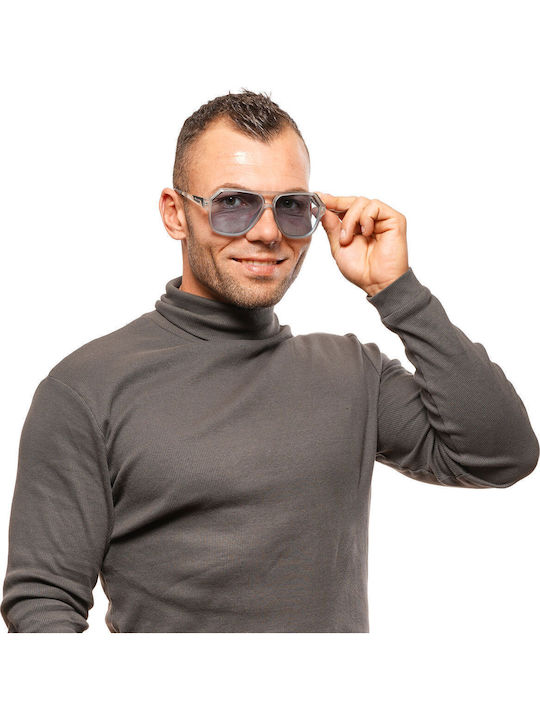 Skechers Sunglasses Blue with Acetate Frame & Light Blue Lens Skechers Sunglasses Blue with Acetate Frame & Light Blue Lens