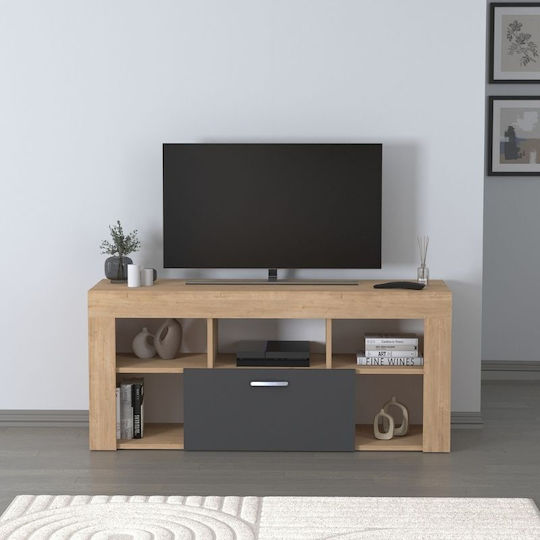 Midili Επιδαπέδιο Sapphire Oak - Ανθρακί 135x42x60.7εκ. Midili Επιδαπέδιο Sapphire Oak - Ανθρακί 135x42x60.7εκ.
