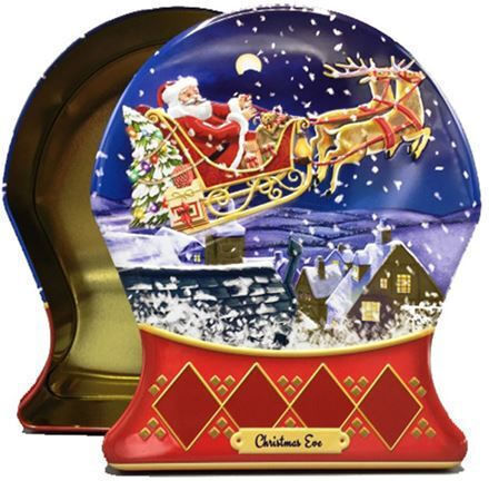 "christmas Eve" Weihnachtlich Container Metallisch