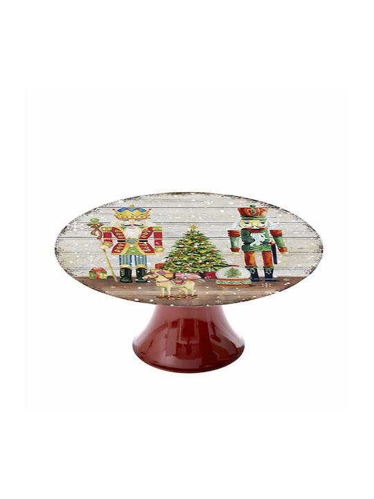 Iliadis Christmas Cake Stands Plastic Multicolored W10xD22cm.