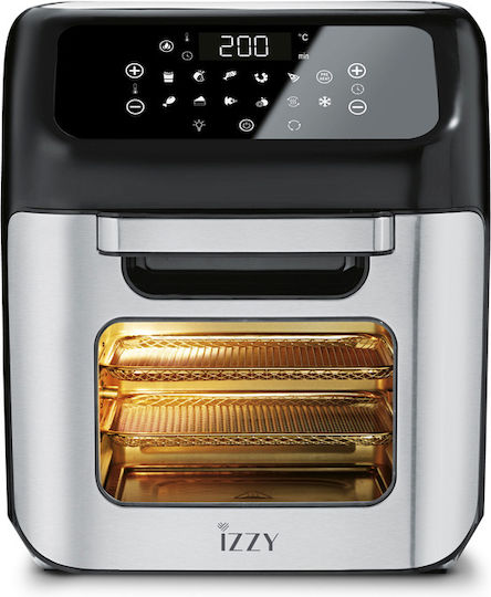 Izzy Air Fryer 12lt Silver IZ-8205