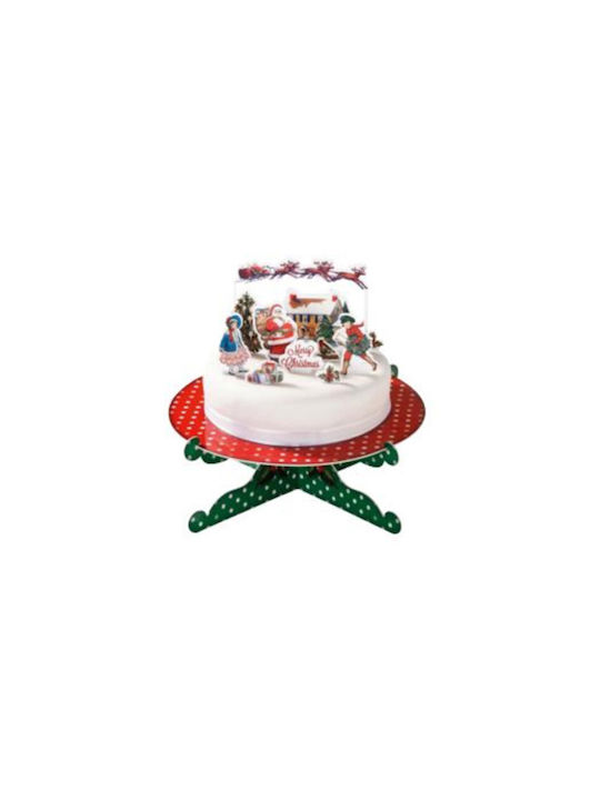 Talking Tables Christmas Cake Stands Multicolored