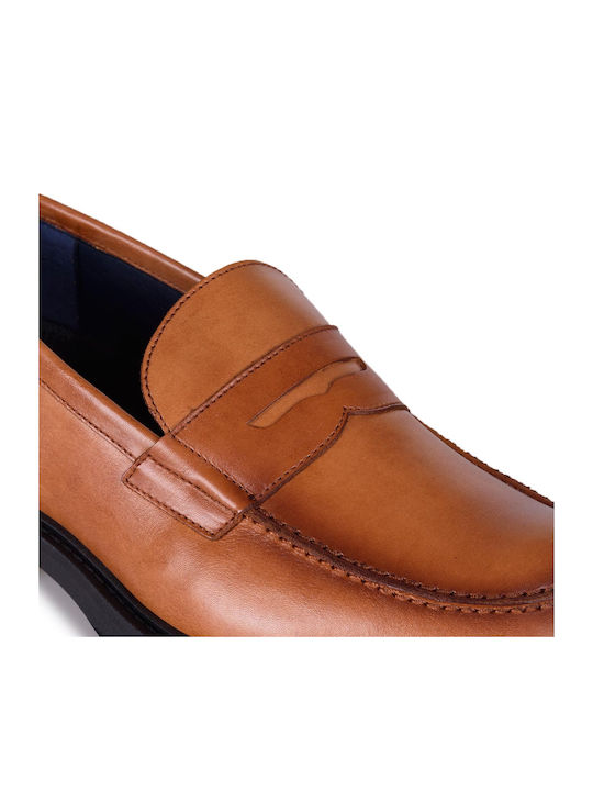 Herren Mokassins in Tabac Braun Farbe