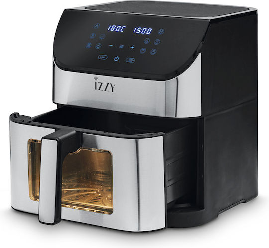 Izzy Heißluftfritteuse mit Wi-Fi 8Es Silber IZ-8229