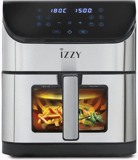 Izzy Heißluftfritteuse mit Wi-Fi 8Es Silber IZ-8229