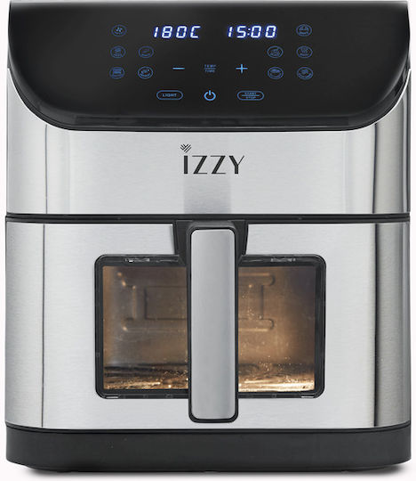 Izzy Heißluftfritteuse mit Wi-Fi 8Es Silber IZ-8229