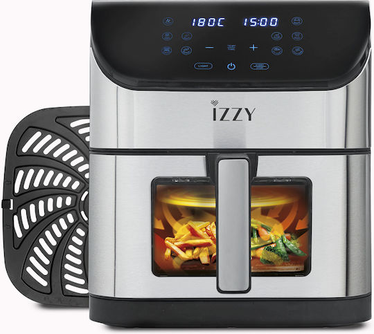 Izzy Heißluftfritteuse mit Wi-Fi 8Es Silber IZ-8229