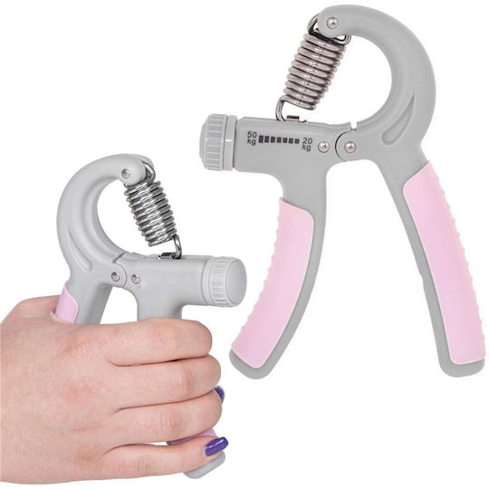 Verstellbarer Unterarm-Übungs-Flexor-Widerstand 20-50kg Pink